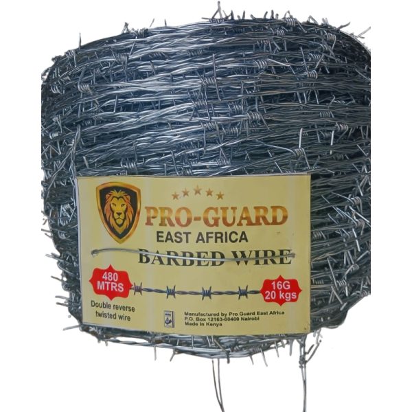 6 High-Tensile Double Reverse Twisted Barbed Wire 20KG